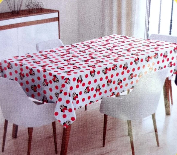 MİNNİE MOUSE BASKILI MASA VE ÇOCUK OYUN ÖRTÜSÜ (150*180 cm) - Resim 3