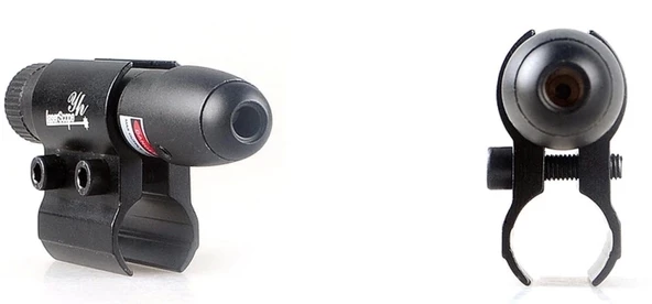 Avcılar İçin  Ayarlanabilir Taktik Kırmızı Lazer Sight - 3