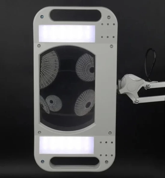 10x Led Akrobat Büyüteç 2x15w 170x113 Mm 10 Diopter Mercek Lt86g - 2