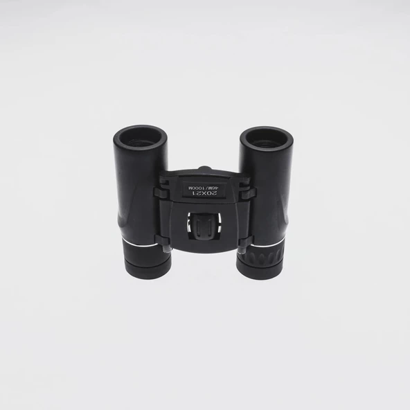 20x21 Nıkula  Cepte Taşımalı Kauçuk Kaplamalı Mini Dürbün  1000m/46m - Resim 2