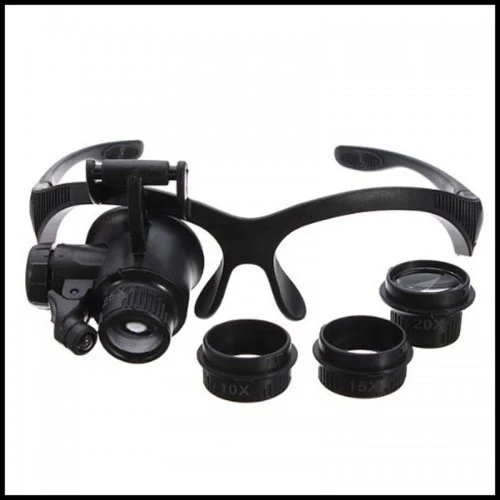 Saat Tamırı,okuma, Kuyumcu Için Çok Fonksiyonlu Onarım Gözlük Büyüteç - 3