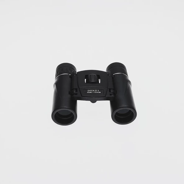 20x21 Nıkula  Cepte Taşımalı Kauçuk Kaplamalı Mini Dürbün  1000m/46m - Resim 4