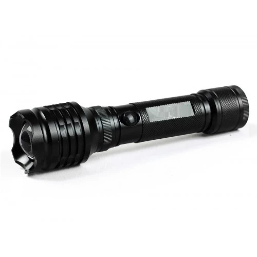 Alüminyum Şarjlı Zoom'lu El Feneri F6055 - 3