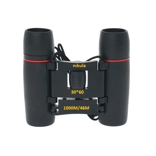 30x60  Cepte Taşımalı Kauçuk Kaplamalı Mini Dürbünsiyah ürün görseli