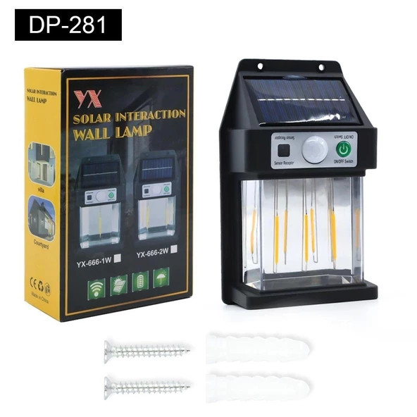 3 Ledli Solar Bahçe Lambası - 2