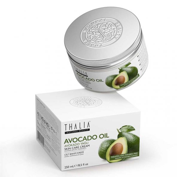 Thalia Nemlendirici Etkili Avokado Yağlı Cilt Bakım Kremi – 250 ml