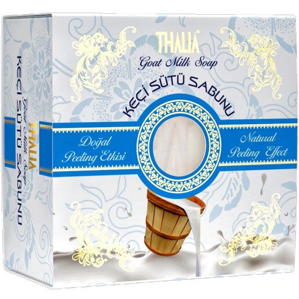 Thalia Peeling Etkili Keçi Sütü  Doğal Katı Sabun 150 gr