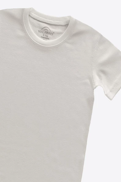 Malabadi 402 Çocuk Unisex Kısa Kollu Viloft Termal Üst İçlik - 4