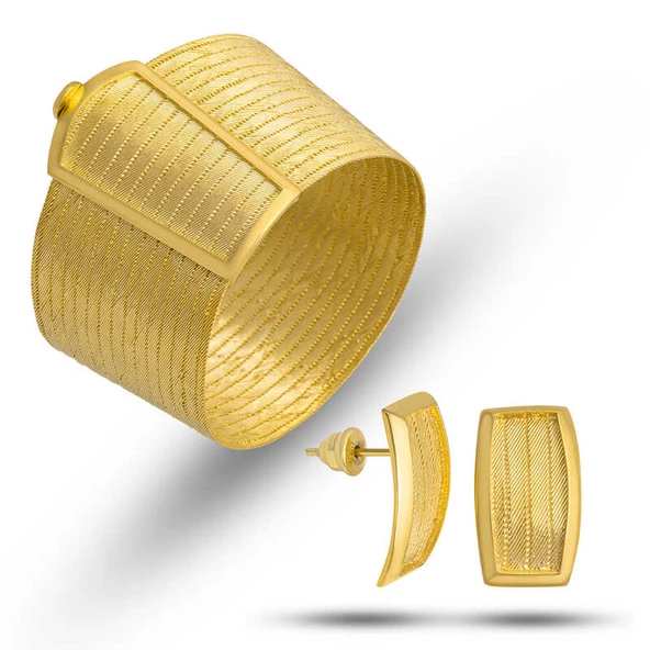 Gümüş Trabzon Hasır Kadın Set SL1784 ürün görseli