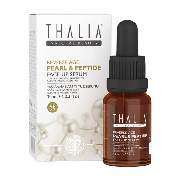 Thalia Pearl & Peptide 40+ Yaşlanma Önlemeye Yardmcı Yüz Serumu - 10 ml