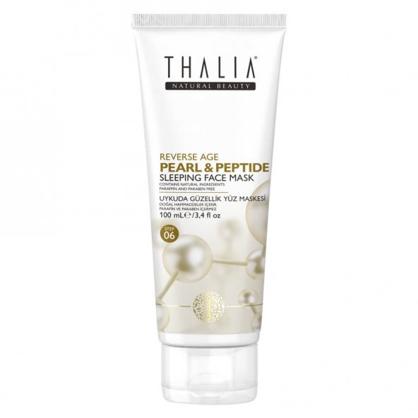 Thalia Pearl & Peptide 40+ Yaşlanma Önlemeye Yardmcı Uykuda Güzellik Maskesi -  100 ml