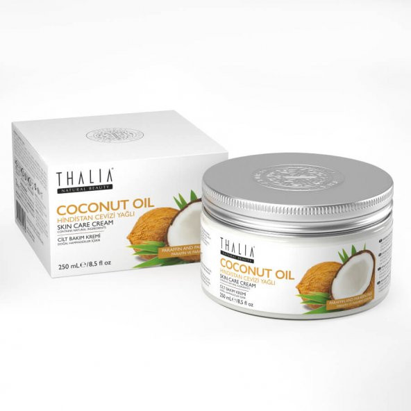 Thalia Besleyici & Onarıcı Etkili Coconut Oil Cilt Bakım Kremi - 250 ml