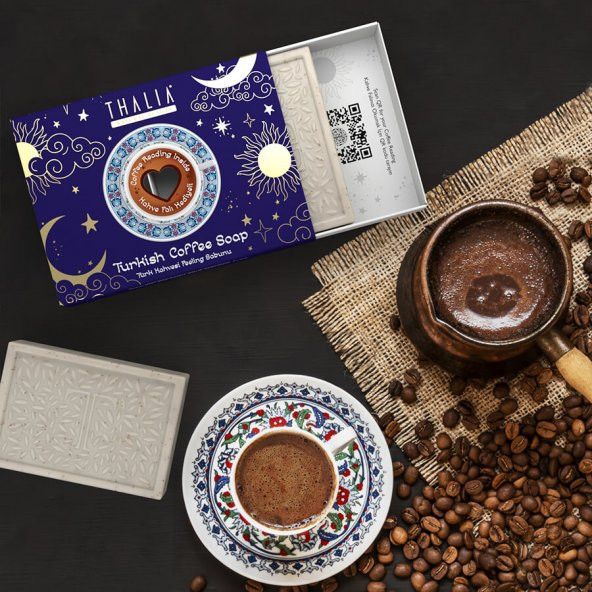 Thalia Peeling Etkili  Türk Kahveli Sabun 150 gr - 2