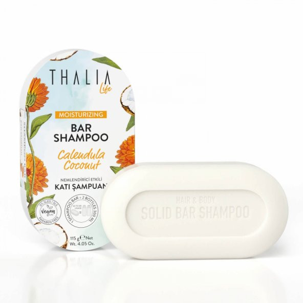 Thalia Nemlendirici Etkili Katı Şampuan 115 g - 2