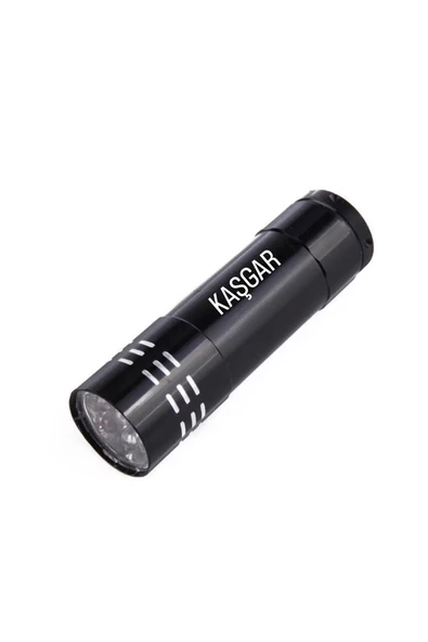 Süper Parlak 9 Ledli Metal Mini El Feneri - 3