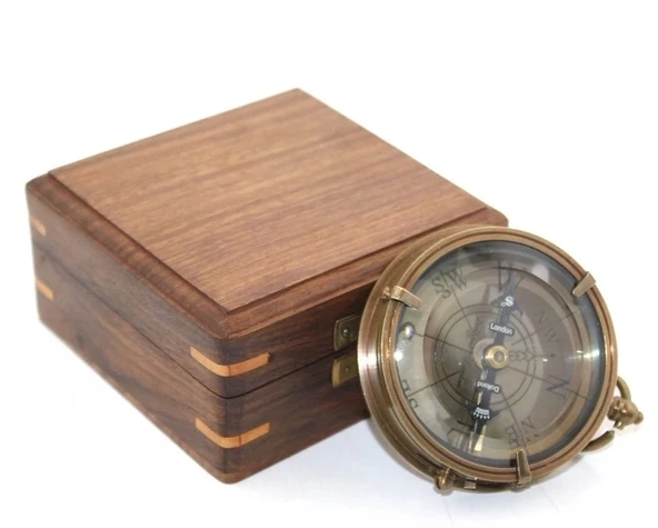 Ahşap Kutulu Pusula Ksk2081 ürün görseli