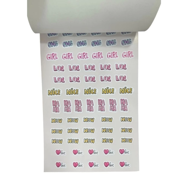 Sticker Defter - 4