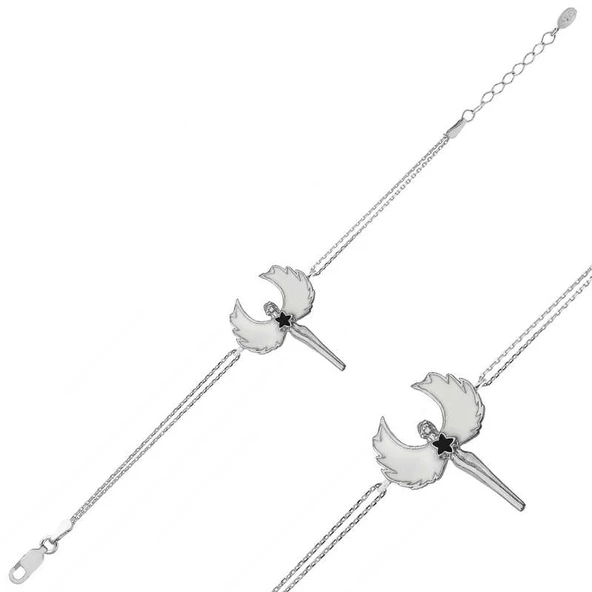 Gümüş Su Perisi Bileklik SL3699 - 1