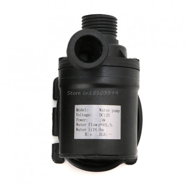 12 Volt Yağ ve Su Pompası ( Saatte 800 Litre Kapasiteli ) - 3