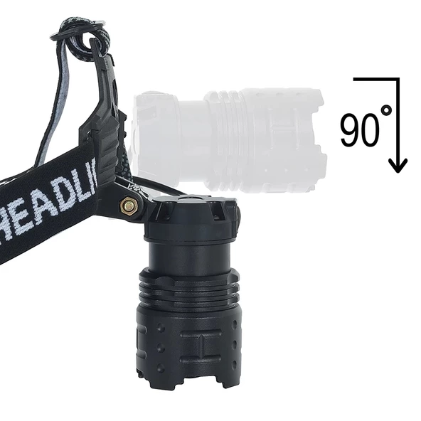 Gt100 Led Şarjlı Kafa Lambası  Wt-628 - Resim 2