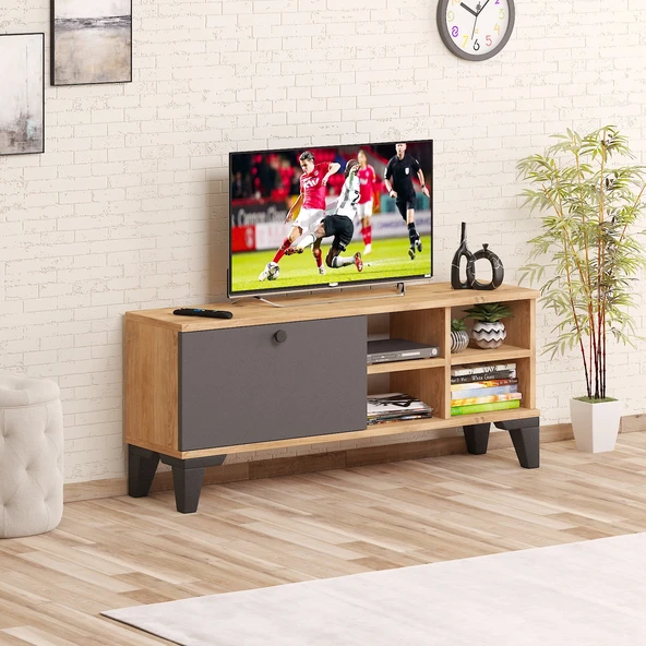 ED PET DİZAYN LİZBON Tv Sehpası 18 mm atlantik çam , Şık Tasarım Minimal Çözümler