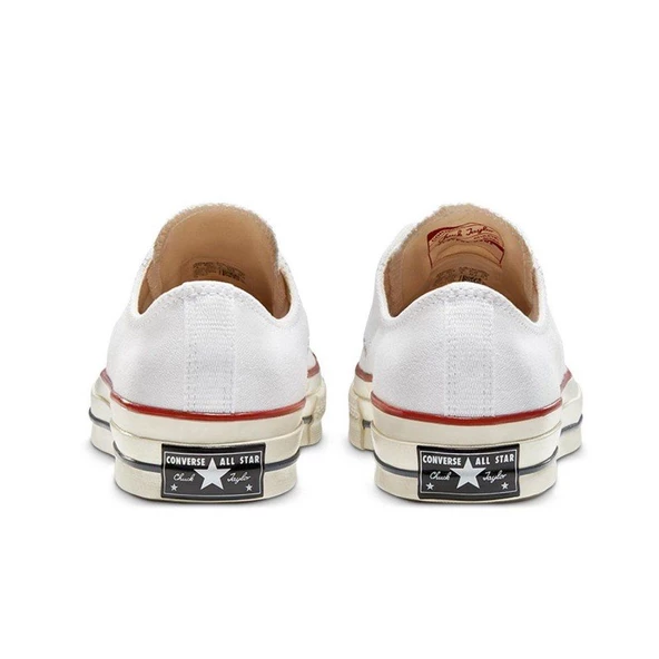 Converse Chuck 70 Vintage Canvas Low White Spor Ayakkabı - Resim 2