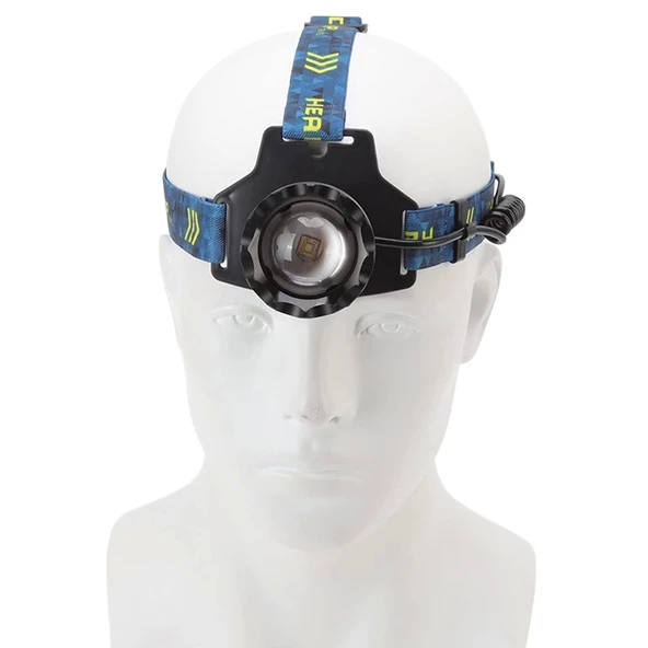 Cree P360 - 12,000 Lümen Şarjlı Kafa Lambası  Wt-627 - Resim 8