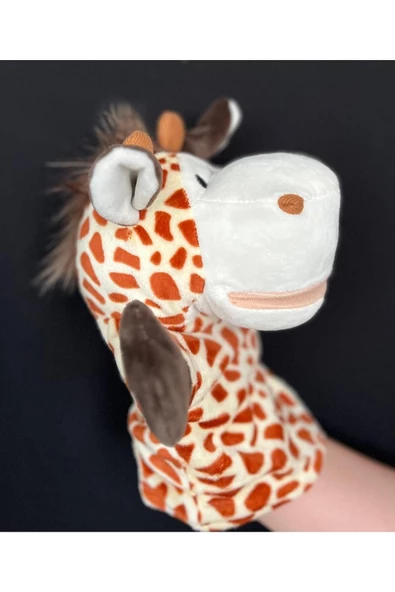 Zürafa El Kuklası Hareketli Ağızlı El Kuklaları - 3