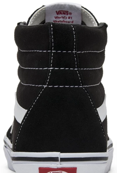 Vans SK8-Hi Black White Spor Ayakkabı - 7