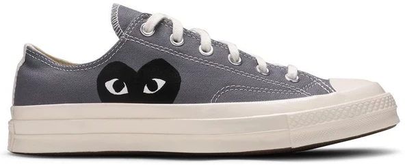 Converse Chuck Taylor All-Star 70 Ox Comme des Garcons PLAY Grey Spor Ayakkabı