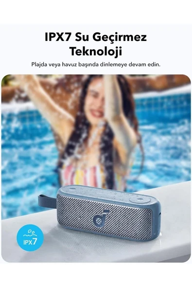Soundcore Motion 100 Taşınabilir Bluetooth Hoparlör - Siyah - 6