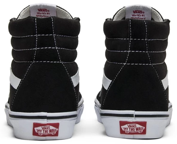 Vans SK8-Hi Black White Spor Ayakkabı - 6