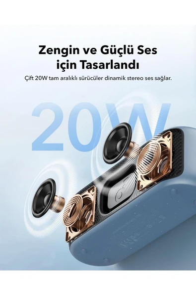 Soundcore Motion 100 Taşınabilir Bluetooth Hoparlör - Siyah - 5