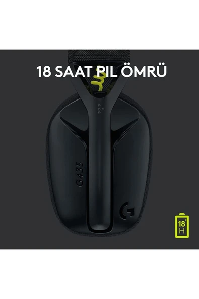 G435 Lightspeed Kablosuz Gaming Kulaklık  981-001050 - 3
