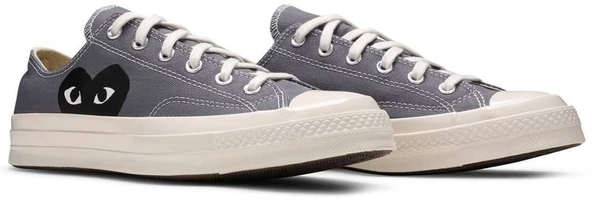Converse Chuck Taylor All-Star 70 Ox Comme des Garcons PLAY Grey Spor Ayakkabı - 8