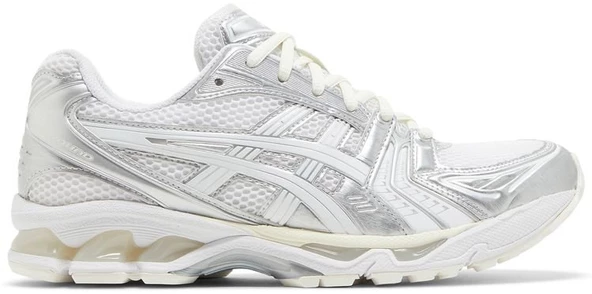 Asics Gel-Kayano 14 x JJJJound Silver White Spor Ayakkabı