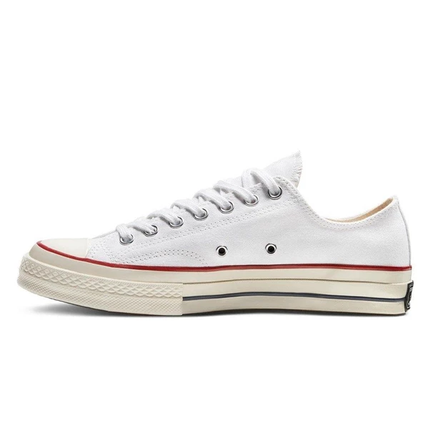 Converse Chuck 70 Vintage Canvas Low White Spor Ayakkabı - Resim 5