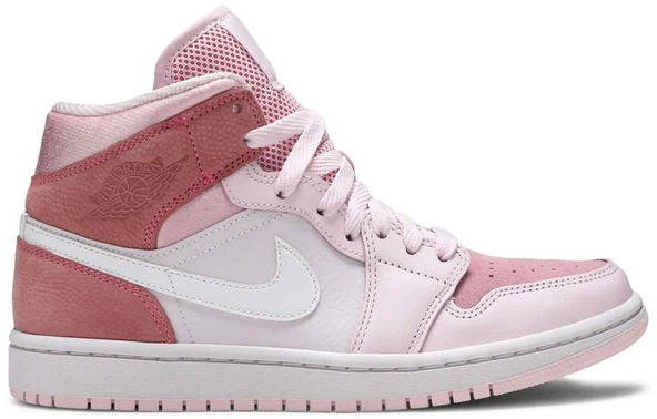 Nike Air Jordan 1 Mid Digital Pink Spor Ayakkabı