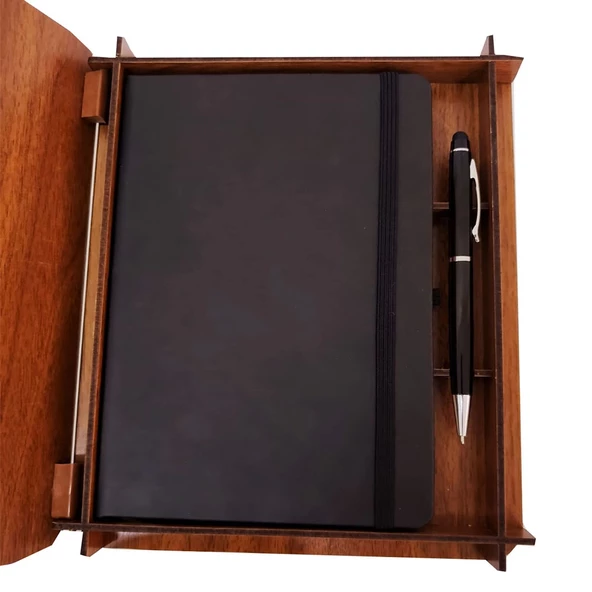 Kalem Ve Termo Deri Defter Set - 8