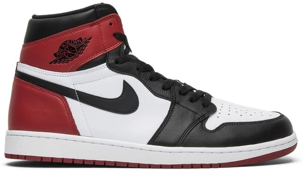 Nike Air Jordan 1 High Black Toe Spor Ayakkabı