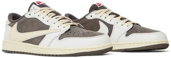 Nike Air Jordan 1 Retro Low OG SP Travis Scott Reverse Mocha Spor Ayakkabı - 8