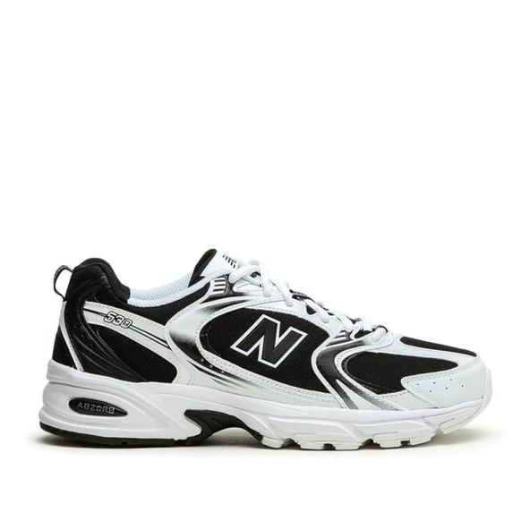 New Balance 530 White Black Spor Ayakkabı