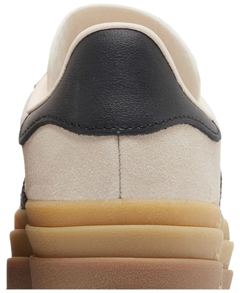 Adidas Gazelle Bold Beige Black Womens Spor Ayakkabı - 7