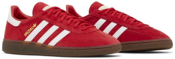 Adidas Handball Spezial Red White Womens Spor Ayakkabı - 8