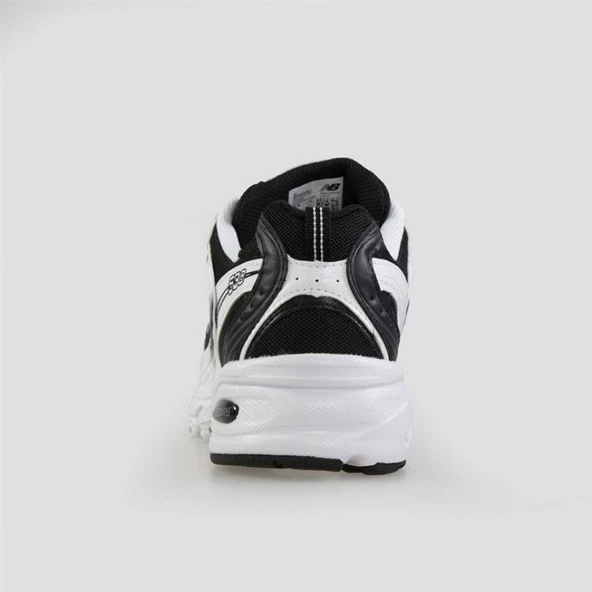 New Balance 530 White Black Spor Ayakkabı - 4