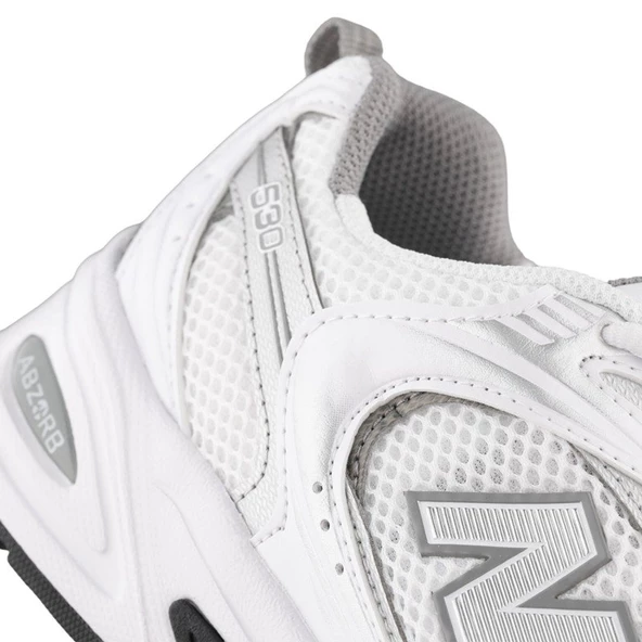 New Balance 530 Silver White Spor Ayakkabı - 5