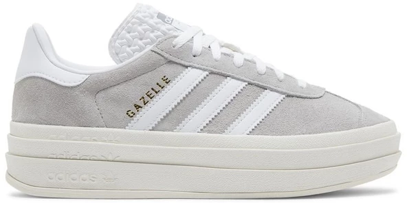 Adidas Gazelle Bold Grey White Womens Spor Ayakkabı