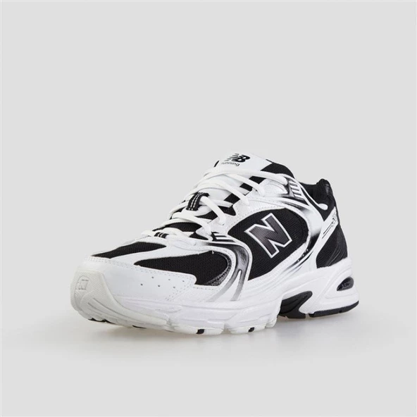 New Balance 530 White Black Spor Ayakkabı - 2