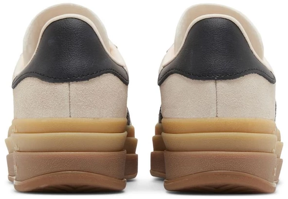 Adidas Gazelle Bold Beige Black Womens Spor Ayakkabı - 6