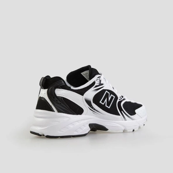 New Balance 530 White Black Spor Ayakkabı - 3